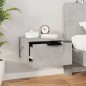 vidaXL Wand-Nachttisch Betongrau 34x30x20 cm vidaXL Wand-Nachttisch Betongrau 34x30x20 cm