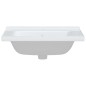 Waschbecken Weiß 61x48x19,5 cm Rechteckig Keramik Waschbecken Weiß 61x48x19,5 cm Rechteckig Keramik