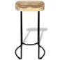 vidaXL Barhocker 2 Stk. Mango Massivholz vidaXL Barhocker 2 Stk. Mango Massivholz