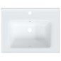 Waschbecken Weiß 61x48x19,5 cm Rechteckig Keramik Waschbecken Weiß 61x48x19,5 cm Rechteckig Keramik