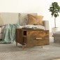 vidaXL Couchtisch Räuchereiche 50x50x40 cm Holzwerkstoff vidaXL Couchtisch Räuchereiche 50x50x40 cm Holzwerkstoff