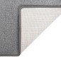 vidaXL Teppichläufer Dunkelgrau 80x300 cm vidaXL Teppichläufer Dunkelgrau 80x300 cm