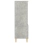 vidaXL Highboard Betongrau 40x36x110 cm Holzwerkstoff vidaXL Highboard Betongrau 40x36x110 cm Holzwerkstoff