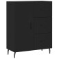 Highboard Schwarz 69,5x34x180 cm Holzwerkstoff Highboard Schwarz 69,5x34x180 cm Holzwerkstoff