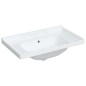 vidaXL Waschbecken Weiß 91,5x48x19,5 cm Rechteckig Keramik vidaXL Waschbecken Weiß 91,5x48x19,5 cm Rechteckig Keramik