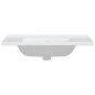 vidaXL Waschbecken Weiß 91,5x48x19,5 cm Rechteckig Keramik vidaXL Waschbecken Weiß 91,5x48x19,5 cm Rechteckig Keramik