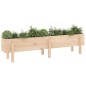 vidaXL Hochbeet 160x30x38 cm Massivholz Kiefer vidaXL Hochbeet 160x30x38 cm Massivholz Kiefer