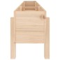 vidaXL Hochbeet 160x30x38 cm Massivholz Kiefer vidaXL Hochbeet 160x30x38 cm Massivholz Kiefer