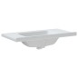 vidaXL Waschbecken Weiß 91,5x48x19,5 cm Rechteckig Keramik vidaXL Waschbecken Weiß 91,5x48x19,5 cm Rechteckig Keramik