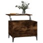 vidaXL Couchtisch Räuchereiche 60x44,5x45 cm Holzwerkstoff vidaXL Couchtisch Räuchereiche 60x44,5x45 cm Holzwerkstoff