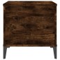 vidaXL Couchtisch Räuchereiche 60x44,5x45 cm Holzwerkstoff vidaXL Couchtisch Räuchereiche 60x44,5x45 cm Holzwerkstoff