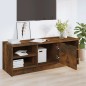 vidaXL TV-Schrank Räuchereiche 102x35,5x36,5 cm Holzwerkstoff vidaXL TV-Schrank Räuchereiche 102x35,5x36,5 cm Holzwerkstoff
