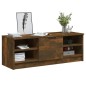 vidaXL TV-Schrank Räuchereiche 102x35,5x36,5 cm Holzwerkstoff vidaXL TV-Schrank Räuchereiche 102x35,5x36,5 cm Holzwerkstoff