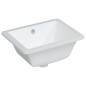 Waschbecken Weiß 39x30x18,5 cm Rechteckig Keramik Waschbecken Weiß 39x30x18,5 cm Rechteckig Keramik