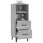 vidaXL Sideboard Grau Sonoma 34,5x34x90 cm Holzwerkstoff vidaXL Sideboard Grau Sonoma 34,5x34x90 cm Holzwerkstoff