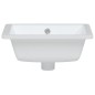 Waschbecken Weiß 39x30x18,5 cm Rechteckig Keramik Waschbecken Weiß 39x30x18,5 cm Rechteckig Keramik