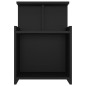 vidaXL Nachttische 2 Stk. Schwarz 40x35x60 cm Holzwerkstoff vidaXL Nachttische 2 Stk. Schwarz 40x35x60 cm Holzwerkstoff