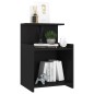 vidaXL Nachttische 2 Stk. Schwarz 40x35x60 cm Holzwerkstoff vidaXL Nachttische 2 Stk. Schwarz 40x35x60 cm Holzwerkstoff