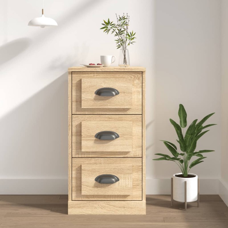 vidaXL Sideboard Sonoma-Eiche 36x35,5x67,5 cm Holzwerkstoff vidaXL Sideboard Sonoma-Eiche 36x35,5x67,5 cm Holzwerkstoff
