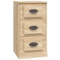 vidaXL Sideboard Sonoma-Eiche 36x35,5x67,5 cm Holzwerkstoff vidaXL Sideboard Sonoma-Eiche 36x35,5x67,5 cm Holzwerkstoff
