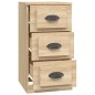 vidaXL Sideboard Sonoma-Eiche 36x35,5x67,5 cm Holzwerkstoff vidaXL Sideboard Sonoma-Eiche 36x35,5x67,5 cm Holzwerkstoff