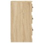 vidaXL Sideboard Sonoma-Eiche 36x35,5x67,5 cm Holzwerkstoff vidaXL Sideboard Sonoma-Eiche 36x35,5x67,5 cm Holzwerkstoff