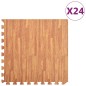 vidaXL Bodenmatten 24 Stk. Holzmaserung 8,64 m² EVA-Schaumstoff vidaXL Bodenmatten 24 Stk. Holzmaserung 8,64 m² EVA-Schaumstoff