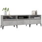 vidaXL TV-Schrank Betongrau 150x30x44,5 cm Holzwerkstoff vidaXL TV-Schrank Betongrau 150x30x44,5 cm Holzwerkstoff