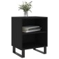 vidaXL Nachttisch Schwarz 40x30x50 cm Holzwerkstoff vidaXL Nachttisch Schwarz 40x30x50 cm Holzwerkstoff