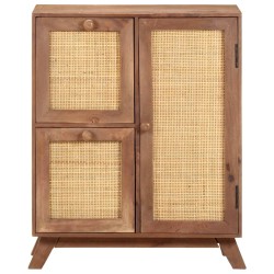 vidaXL Sideboard 60x35x75 cm Massivholz Mango