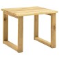 vidaXL Garten-Sonnenliege mit Tisch Kiefernholz Imprägniert vidaXL Garten-Sonnenliege mit Tisch Kiefernholz Imprägniert