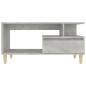 vidaXL Couchtisch Betongrau 90x49x45 cm Holzwerkstoff vidaXL Couchtisch Betongrau 90x49x45 cm Holzwerkstoff