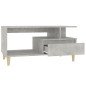 vidaXL Couchtisch Betongrau 90x49x45 cm Holzwerkstoff vidaXL Couchtisch Betongrau 90x49x45 cm Holzwerkstoff