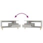 vidaXL Couchtisch Betongrau 90x49x45 cm Holzwerkstoff vidaXL Couchtisch Betongrau 90x49x45 cm Holzwerkstoff