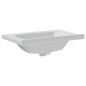 vidaXL Waschbecken Weiß 71x48x19,5 cm Rechteckig Keramik vidaXL Waschbecken Weiß 71x48x19,5 cm Rechteckig Keramik
