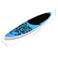 vidaXL SUP-Board-Set Aufblasbar 366x76x15 cm Blau vidaXL SUP-Board-Set Aufblasbar 366x76x15 cm Blau