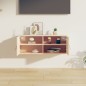 vidaXL Wandschrank 80x30x30 cm Massivholz Kiefer vidaXL Wandschrank 80x30x30 cm Massivholz Kiefer