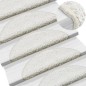 vidaXL Treppenmatten 15 Stk. Weiß 65x21x4 cm vidaXL Treppenmatten 15 Stk. Weiß 65x21x4 cm