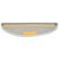 vidaXL Treppenmatten 15 Stk. Weiß 65x21x4 cm vidaXL Treppenmatten 15 Stk. Weiß 65x21x4 cm