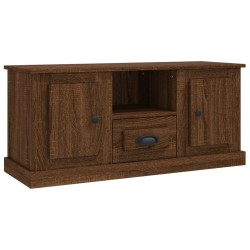 vidaXL TV-Schrank Braun Eichen-Optik 100x35,5x45 cm Holzwerkstoff