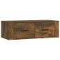 vidaXL TV-Wandschrank Räuchereiche 80x36x25 cm Holzwerkstoff vidaXL TV-Wandschrank Räuchereiche 80x36x25 cm Holzwerkstoff