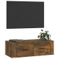 vidaXL TV-Wandschrank Räuchereiche 80x36x25 cm Holzwerkstoff vidaXL TV-Wandschrank Räuchereiche 80x36x25 cm Holzwerkstoff