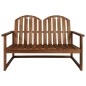vidaXL 4-tlg. Garten-Lounge-Set Massivholz Akazie vidaXL 4-tlg. Garten-Lounge-Set Massivholz Akazie
