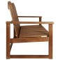 vidaXL 4-tlg. Garten-Lounge-Set Massivholz Akazie vidaXL 4-tlg. Garten-Lounge-Set Massivholz Akazie