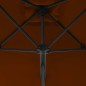 vidaXL Sonnenschirm mit Stahlmast Terracotta-Rot 300x230 cm vidaXL Sonnenschirm mit Stahlmast Terracotta-Rot 300x230 cm