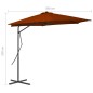 vidaXL Sonnenschirm mit Stahlmast Terracotta-Rot 300x230 cm vidaXL Sonnenschirm mit Stahlmast Terracotta-Rot 300x230 cm