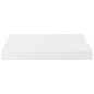 vidaXL Schweberegale 2 Stk. Hochglanz-Weiß 40x23x3,8 cm MDF vidaXL Schweberegale 2 Stk. Hochglanz-Weiß 40x23x3,8 cm MDF
