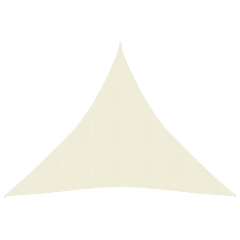 vidaXL Sonnensegel 160 g/m² Creme 3x3x3 m HDPE vidaXL Sonnensegel 160 g/m² Creme 3x3x3 m HDPE