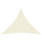 vidaXL Sonnensegel 160 g/m² Creme 3x3x3 m HDPE vidaXL Sonnensegel 160 g/m² Creme 3x3x3 m HDPE