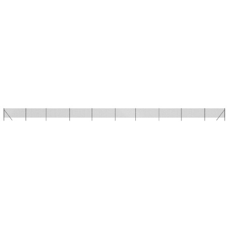 Maschendrahtzaun Anthrazit 0,8x25 m
